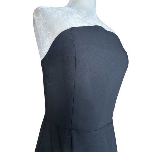 Amanda Uprichard x REVOLVE Wolfe Gown in Black Small New Womens Maxi Dress - Picture 8 of 11